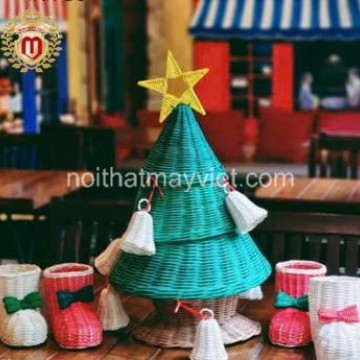 Trang Trí Noel Mây Tre TTNE004